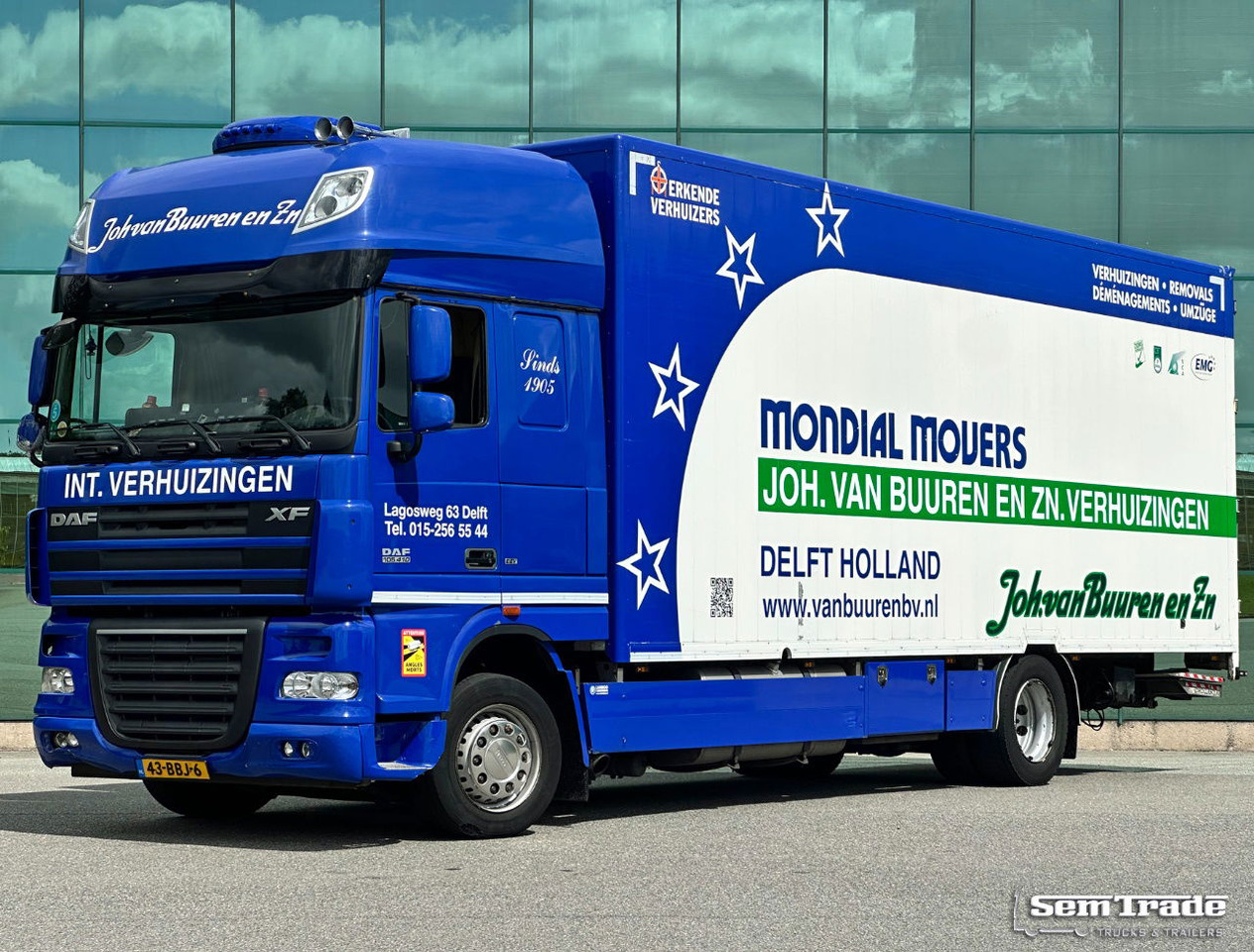 DAF XF 105.410 SSC Euro 5 Only 408.000 KM Full AIR Tail Lift Side Doors TOP Condition Holland Truck - Xe tải hộp: hình 1 DAF XF 105.410 SSC Euro 5 Only 408.000 KM Full AIR Tail Lift Side Doors TOP Condition Holland Truck - Xe tải hộp: hình 1