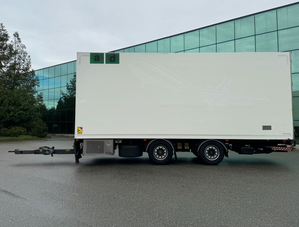 DRACO MZS 218 Wipkar 750 x 250 x 290 CM Inside Tail Lift 2021 TRS Iceland TOP Condition NL Trailertrailer - Rơ moóc hộp kín: hình 2 DRACO MZS 218 Wipkar 750 x 250 x 290 CM Inside Tail Lift 2021 TRS Iceland TOP Condition NL Trailertrailer - Rơ moóc hộp kín: hình 2