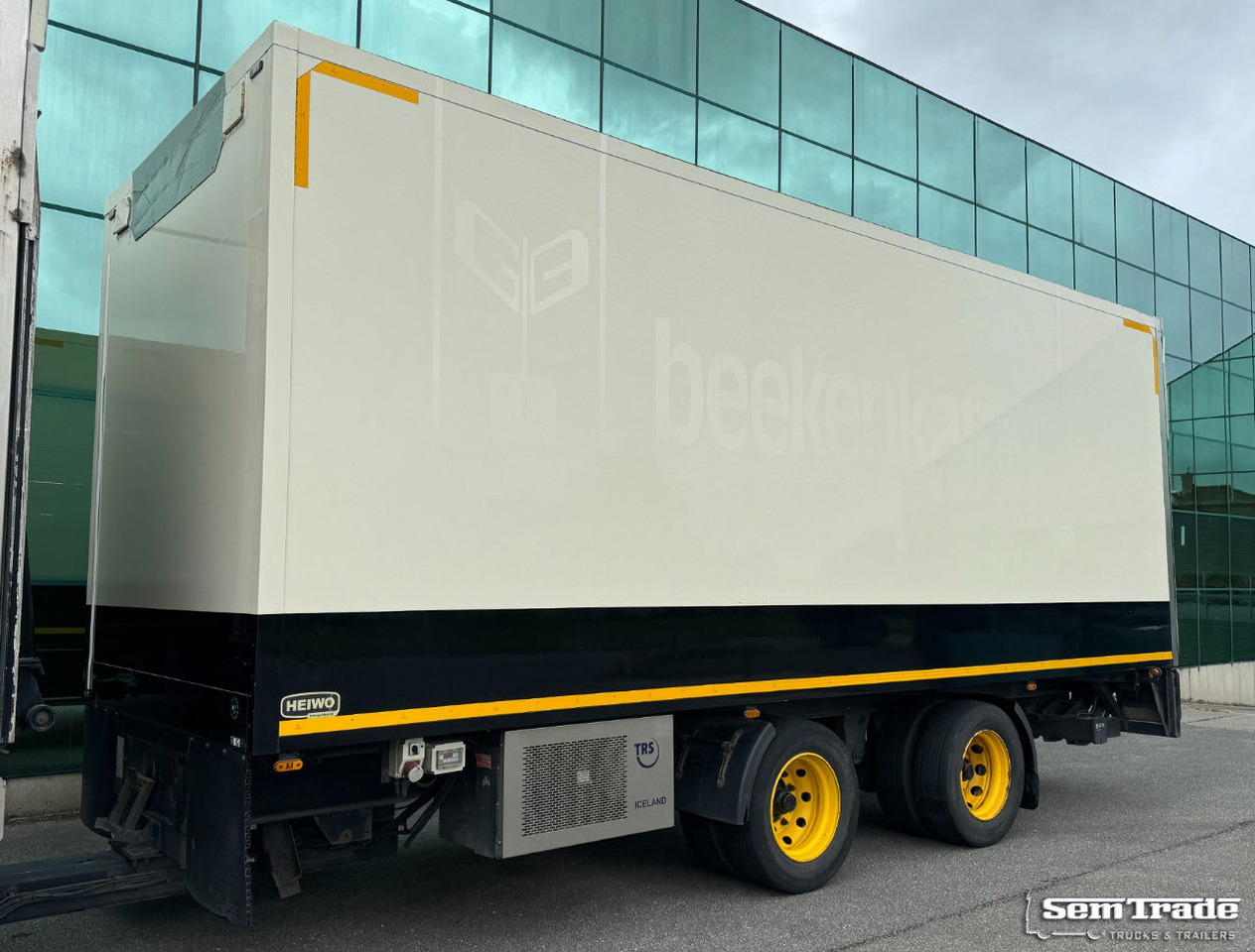 HTF Heiwo Isolated BOX TRS Cooling Tail Lift Holland-Trailer - Rơ moóc đông lạnh: hình 1 HTF Heiwo Isolated BOX TRS Cooling Tail Lift Holland-Trailer - Rơ moóc đông lạnh: hình 1