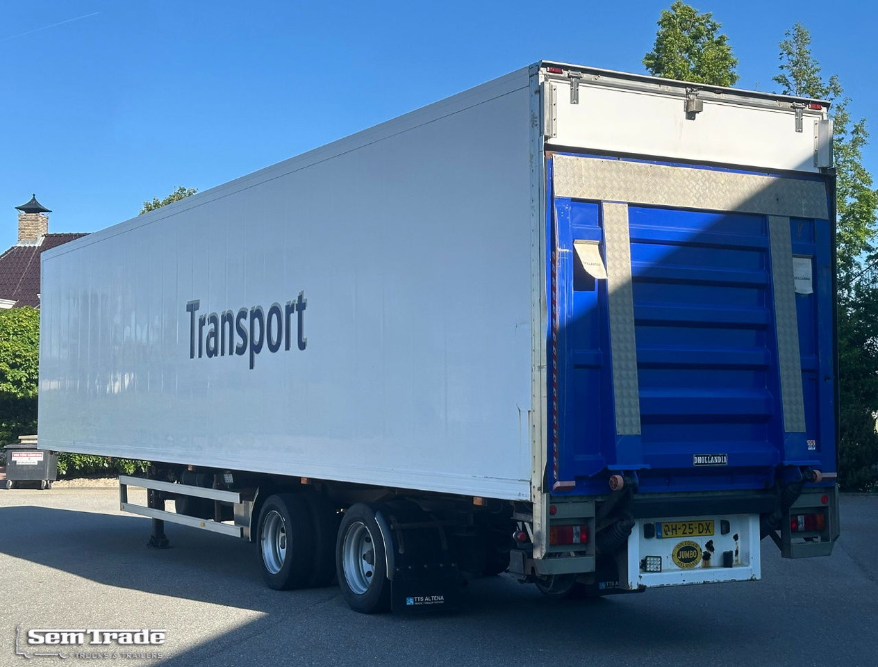 Jumbo 2 Alxe SOR Isolated BOX Tail Lift Steering Axle Holland-Trailer - Sơ mi rơ moóc hộp kín: hình 3 Jumbo 2 Alxe SOR Isolated BOX Tail Lift Steering Axle Holland-Trailer - Sơ mi rơ moóc hộp kín: hình 3