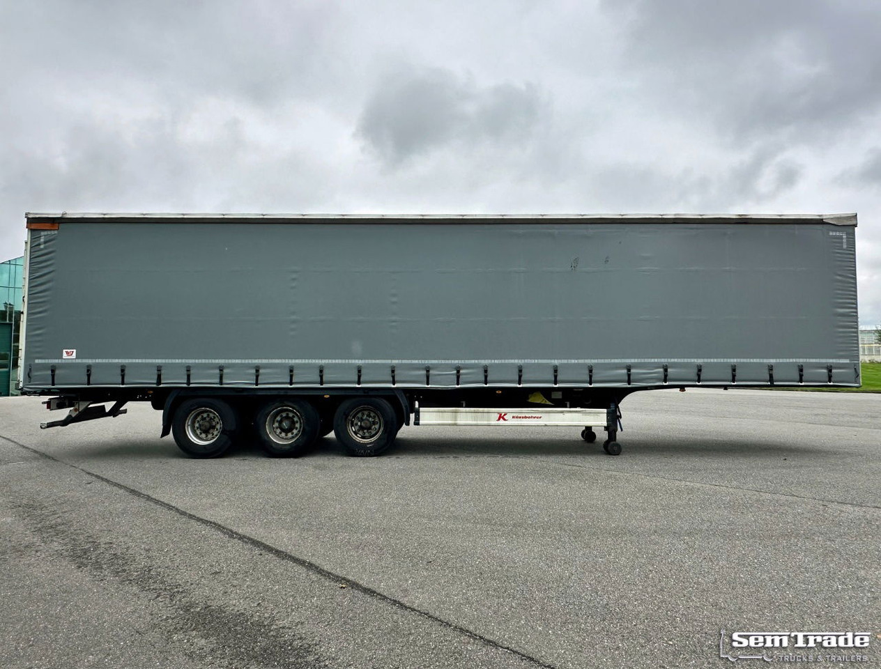 Kässbohrer XS Valx Axles Drum Brakes NEW Curtains NL-Trailer - Sơ mi rơ moóc mui bạt: hình 5 Kässbohrer XS Valx Axles Drum Brakes NEW Curtains NL-Trailer - Sơ mi rơ moóc mui bạt: hình 5