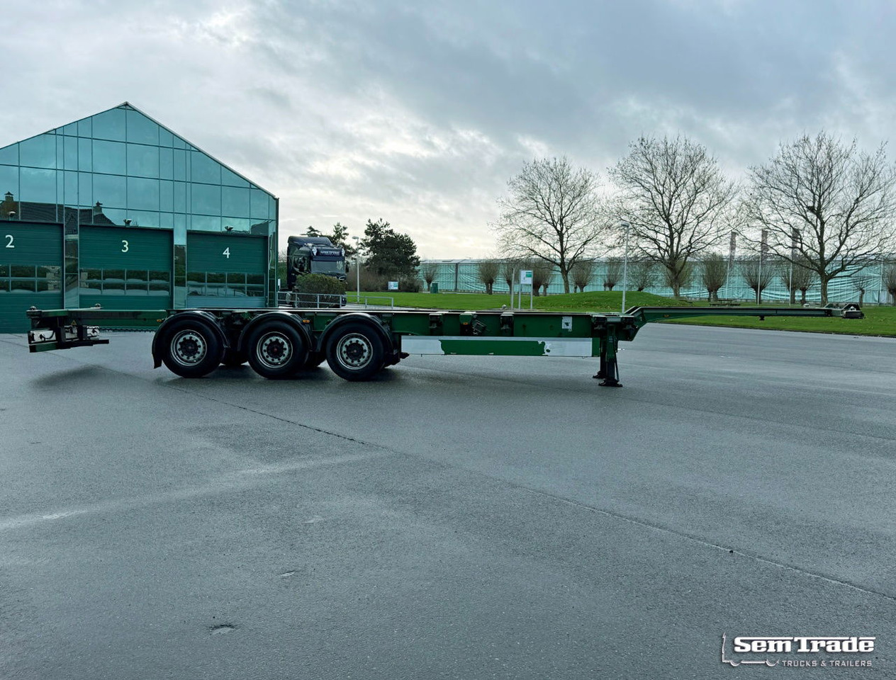 Kögel S24-2 Back Slider Lift Axle Disc Brakes 3 Pieces Available NL-Trailer - Xe chở container/ Sơ mi rơ moóc hoán đổi thân: hình 5 Kögel S24-2 Back Slider Lift Axle Disc Brakes 3 Pieces Available NL-Trailer - Xe chở container/ Sơ mi rơ moóc hoán đổi thân: hình 5