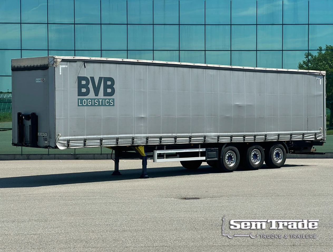 Kögel SN24 Edscha SAF Axles Disc Brakes Lift Axle TOP Condition NL Trailer - Sơ mi rơ moóc mui bạt: hình 1 Kögel SN24 Edscha SAF Axles Disc Brakes Lift Axle TOP Condition NL Trailer - Sơ mi rơ moóc mui bạt: hình 1