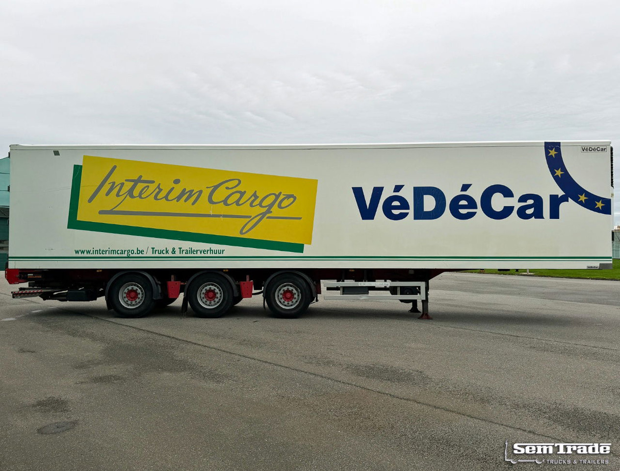 Renders VÉDÉCAR Carrier Maxima 1300 2X Steering Axle Tail Lift Belgium-Trailer - Sơ mi rơ moóc đông lạnh: hình 5 Renders VÉDÉCAR Carrier Maxima 1300 2X Steering Axle Tail Lift Belgium-Trailer - Sơ mi rơ moóc đông lạnh: hình 5