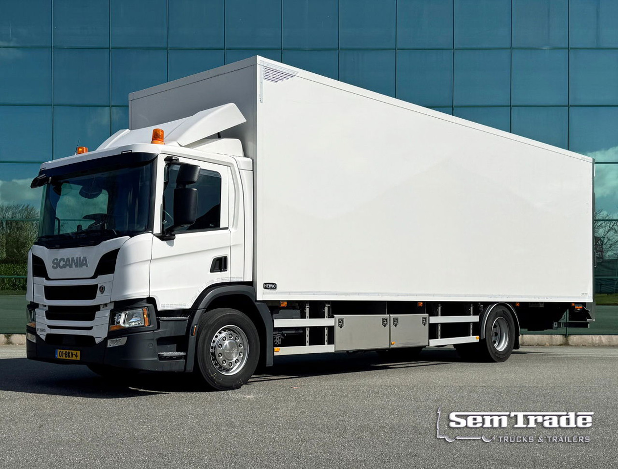 Scania P320 Heiwo 16 Karrenbak 275 CM Hoog Kachel 2.500 KG Klep Super Staat - Xe tải hộp: hình 1 Scania P320 Heiwo 16 Karrenbak 275 CM Hoog Kachel 2.500 KG Klep Super Staat - Xe tải hộp: hình 1