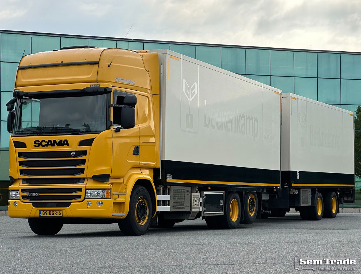 Scania R450 Retarder TRS Cooling Heiwo Isolated Boxes Tail Lift NL-Combi - Xe tải đông lạnh: hình 1 Scania R450 Retarder TRS Cooling Heiwo Isolated Boxes Tail Lift NL-Combi - Xe tải đông lạnh: hình 1