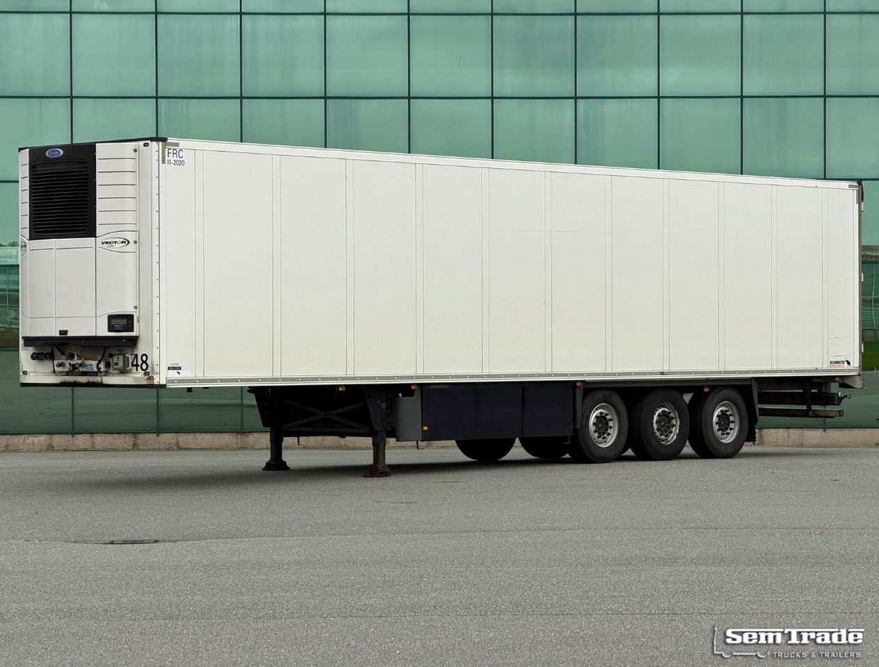 Schmitz Cargobull SCBS3B Carrier Vector 1550 With 5210 Engine Hours Disc Brakes Belgium-Trailer - Sơ mi rơ moóc đông lạnh: hình 1 Schmitz Cargobull SCBS3B Carrier Vector 1550 With 5210 Engine Hours Disc Brakes Belgium-Trailer - Sơ mi rơ moóc đông lạnh: hình 1