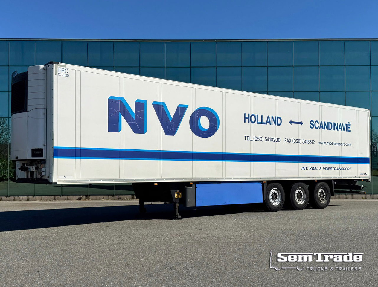 Schmitz Cargobull SCBS3B Carrier Vector SAF Axles Disc Brakes APK - TUV 02-2026 265 CM High Flowerwide 2 Pieces IN Stock - Sơ mi rơ moóc đông lạnh: hình 1 Schmitz Cargobull SCBS3B Carrier Vector SAF Axles Disc Brakes APK - TUV 02-2026 265 CM High Flowerwide 2 Pieces IN Stock - Sơ mi rơ moóc đông lạnh: hình 1