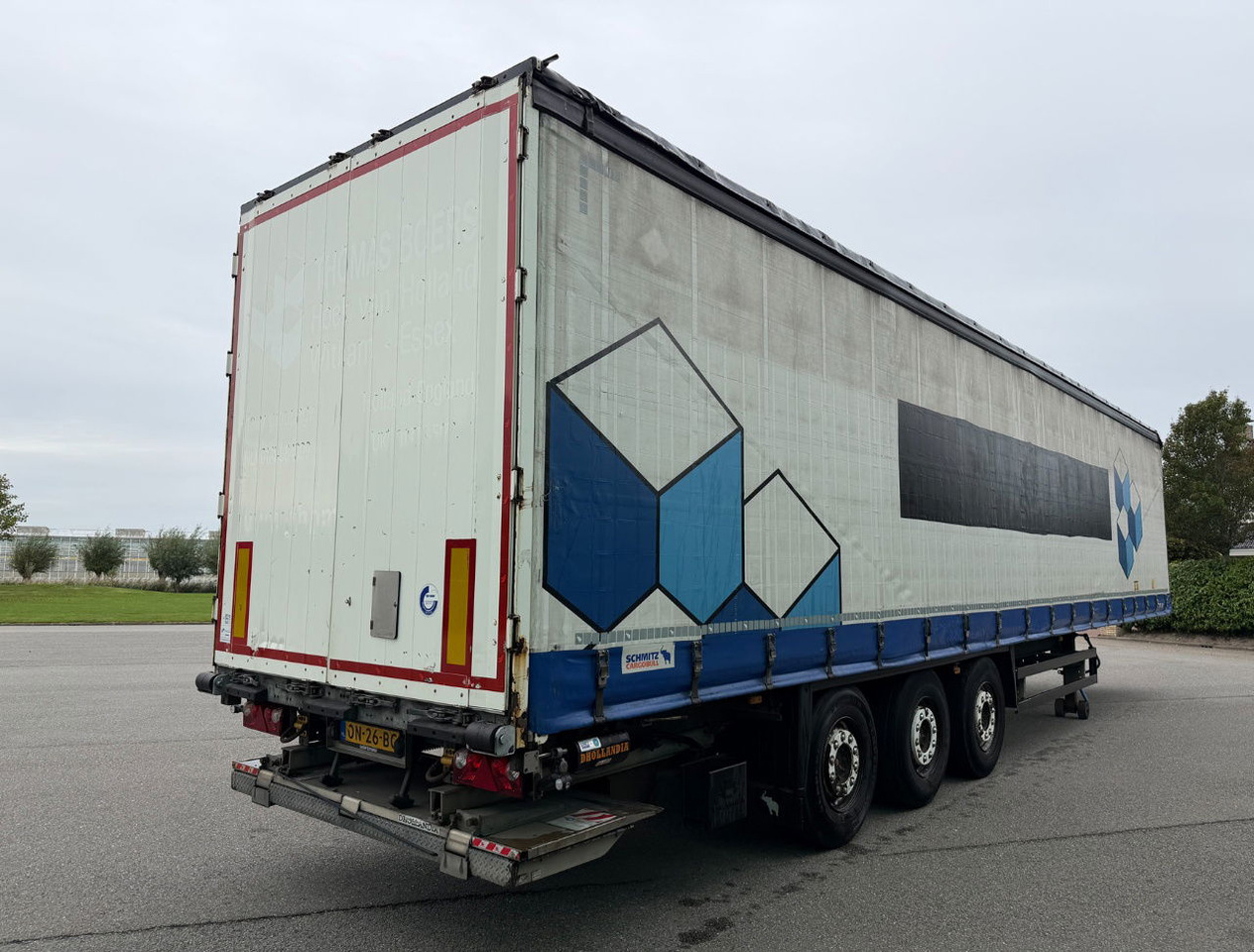 Schmitz Cargobull SCBS3T Disc Brakes Galvanised Chassis 2.000 KG Lift NL Trailer - Sơ mi rơ moóc mui bạt: hình 4 Schmitz Cargobull SCBS3T Disc Brakes Galvanised Chassis 2.000 KG Lift NL Trailer - Sơ mi rơ moóc mui bạt: hình 4