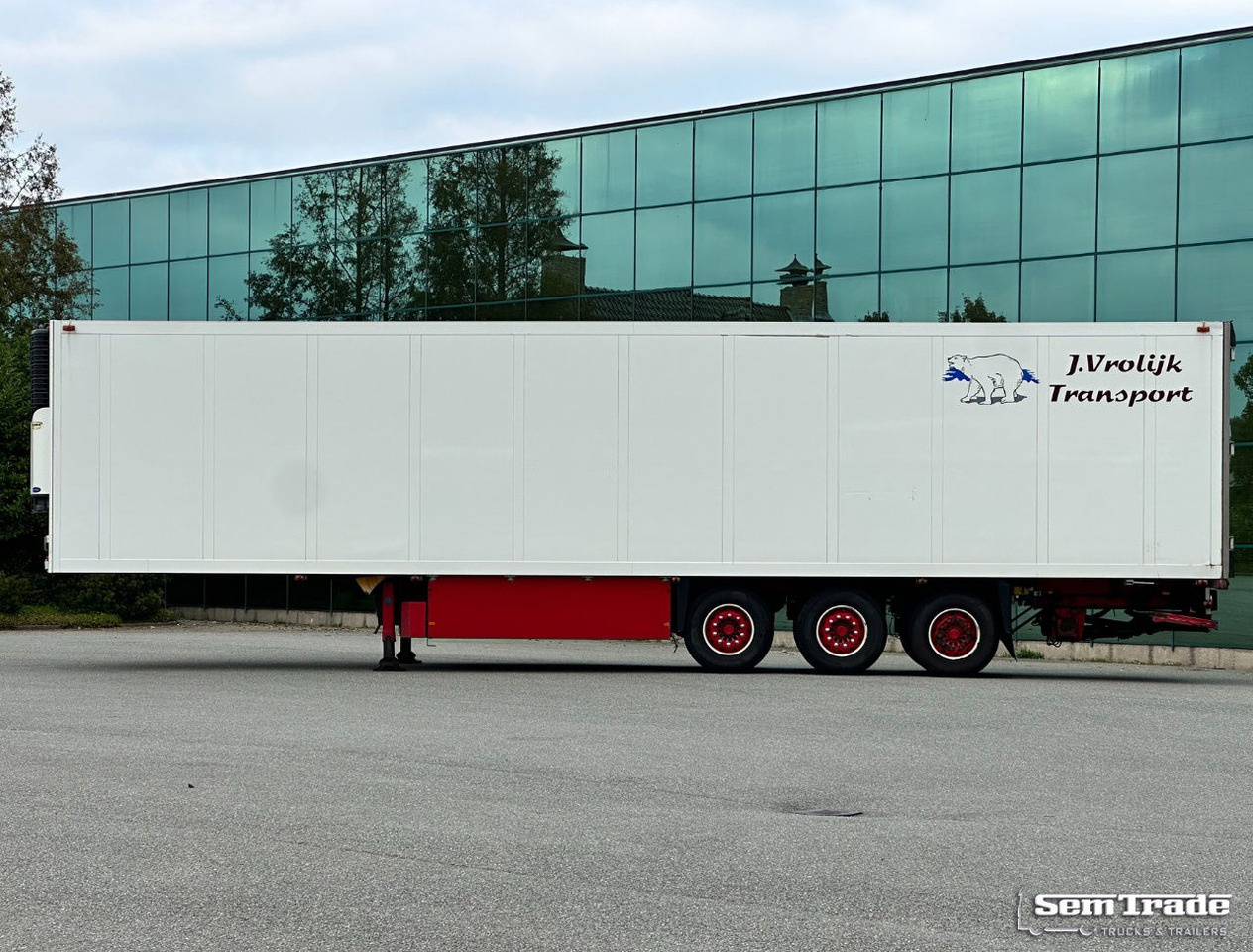 Schmitz Cargobull SKO 24 Carrier Maxima 1300 Flower Wide 2X Lift Axle - Sơ mi rơ moóc đông lạnh: hình 2 Schmitz Cargobull SKO 24 Carrier Maxima 1300 Flower Wide 2X Lift Axle - Sơ mi rơ moóc đông lạnh: hình 2
