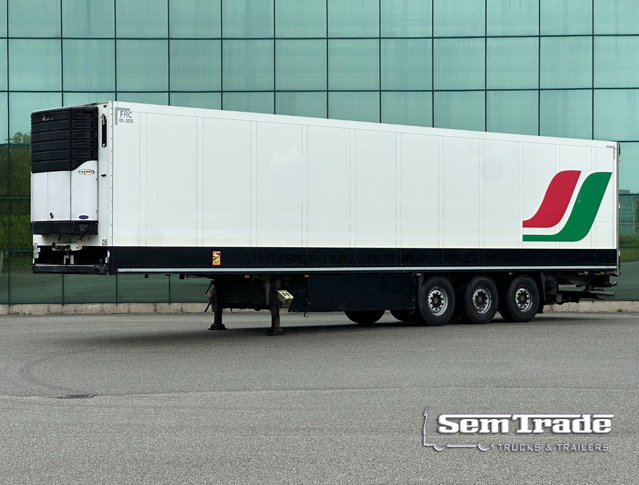 Schmitz Cargobull SKO24 Carrier Maxima 5.502 Hours 270 CM High 250 CM Wide Disc - Sơ mi rơ moóc đông lạnh: hình 1 Schmitz Cargobull SKO24 Carrier Maxima 5.502 Hours 270 CM High 250 CM Wide Disc - Sơ mi rơ moóc đông lạnh: hình 1