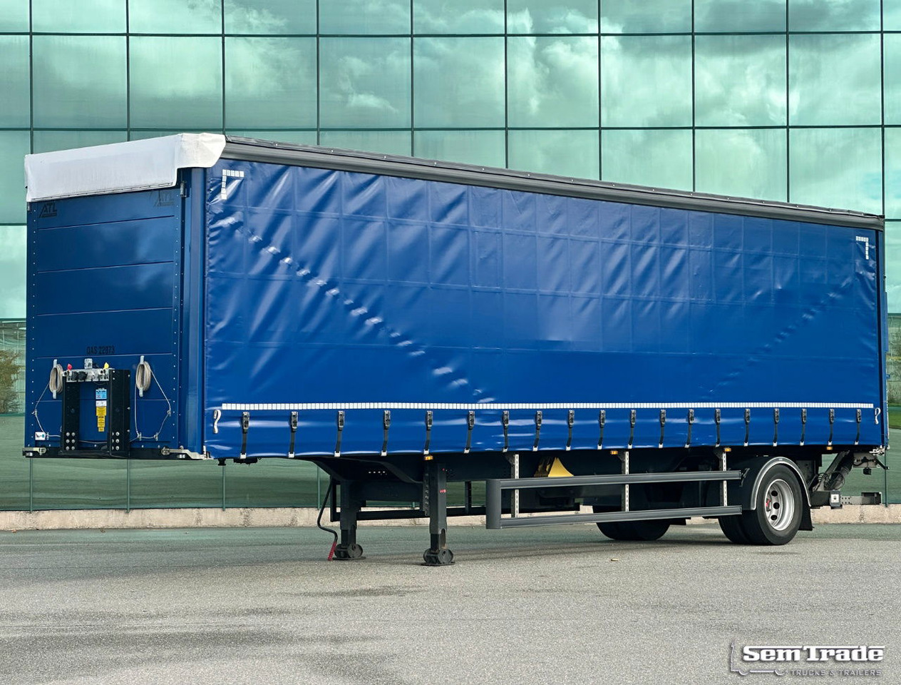 System Trailer Lprs9 City Trailer Tail Lift NEW Condition Holland-Trailer - Sơ mi rơ moóc mui bạt: hình 1 System Trailer Lprs9 City Trailer Tail Lift NEW Condition Holland-Trailer - Sơ mi rơ moóc mui bạt: hình 1