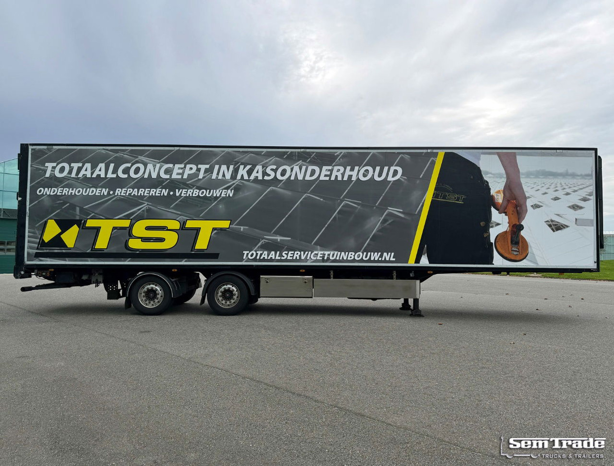 System Trailer Thermo King Tail Lift Steering Axle Lift Axle 1358x248x275 Inside NL-Trailer - Sơ mi rơ moóc đông lạnh: hình 5 System Trailer Thermo King Tail Lift Steering Axle Lift Axle 1358x248x275 Inside NL-Trailer - Sơ mi rơ moóc đông lạnh: hình 5