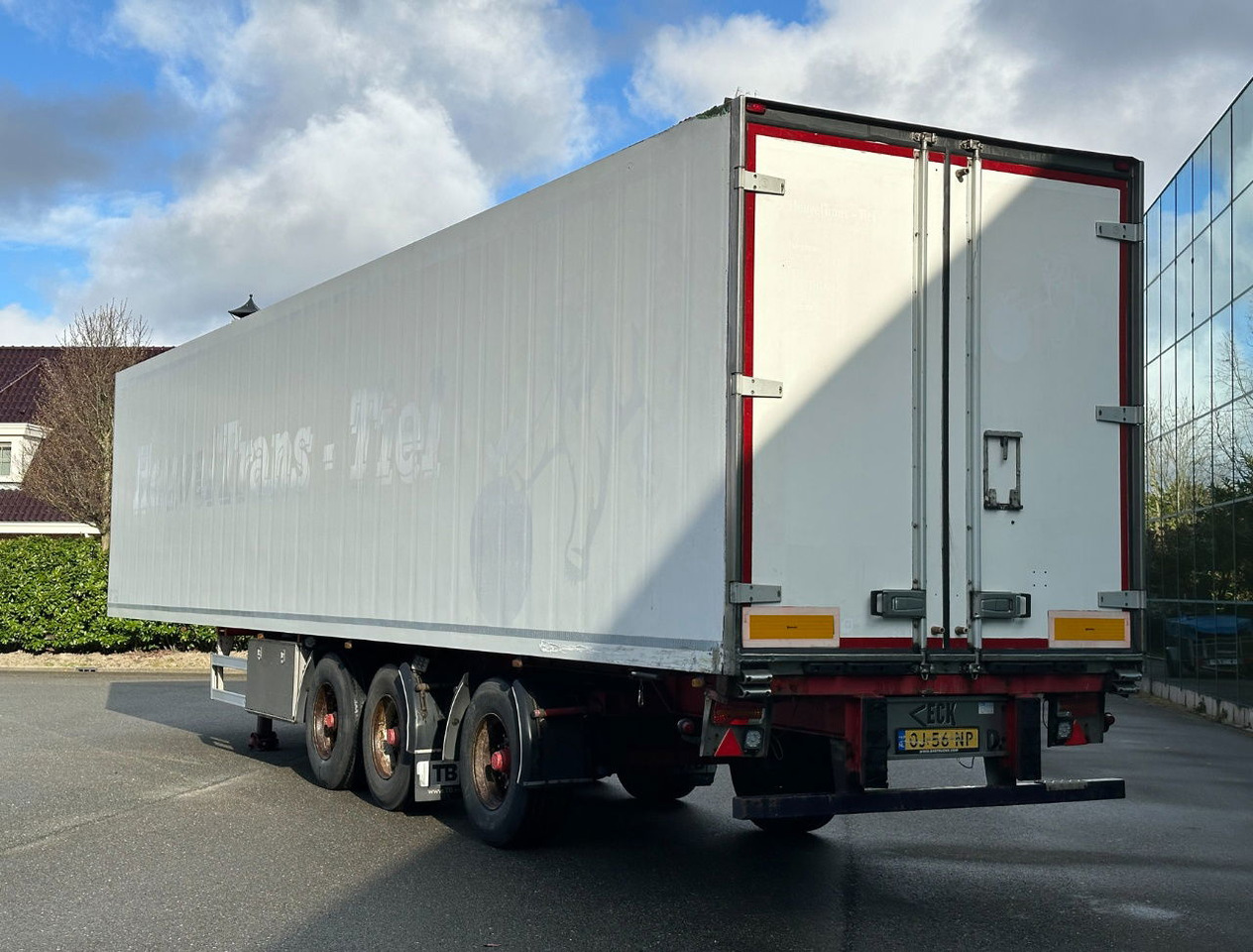 Van Eck 3 AS Koel Vries Carrier Vector 1800 Zeer Mooi Chassis Stuuras Tridec - Sơ mi rơ moóc đông lạnh: hình 3 Van Eck 3 AS Koel Vries Carrier Vector 1800 Zeer Mooi Chassis Stuuras Tridec - Sơ mi rơ moóc đông lạnh: hình 3