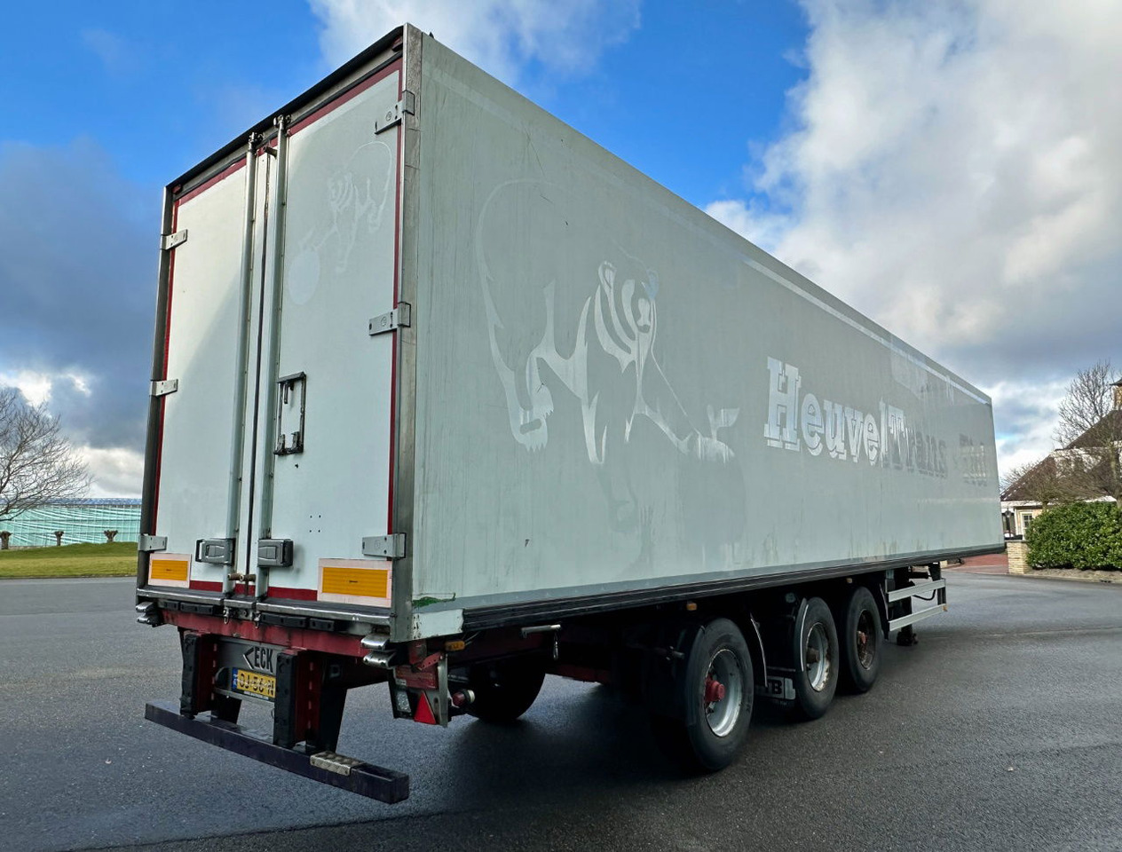 Van Eck 3 AS Koel Vries Carrier Vector 1800 Zeer Mooi Chassis Stuuras Tridec - Sơ mi rơ moóc đông lạnh: hình 4 Van Eck 3 AS Koel Vries Carrier Vector 1800 Zeer Mooi Chassis Stuuras Tridec - Sơ mi rơ moóc đông lạnh: hình 4