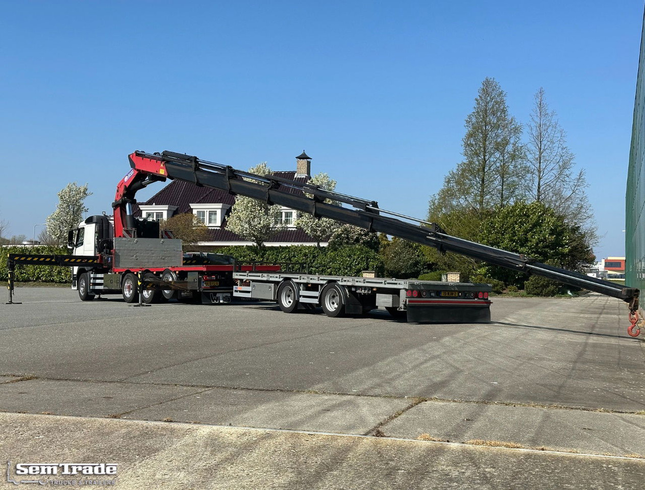 Volvo FMX 540 8X4 HMF 6020 K8 Kraan 231.000 KM + 2023 Sterk Trailer Super Condit - Xe cẩu tự hành: hình 3 Volvo FMX 540 8X4 HMF 6020 K8 Kraan 231.000 KM + 2023 Sterk Trailer Super Condit - Xe cẩu tự hành: hình 3