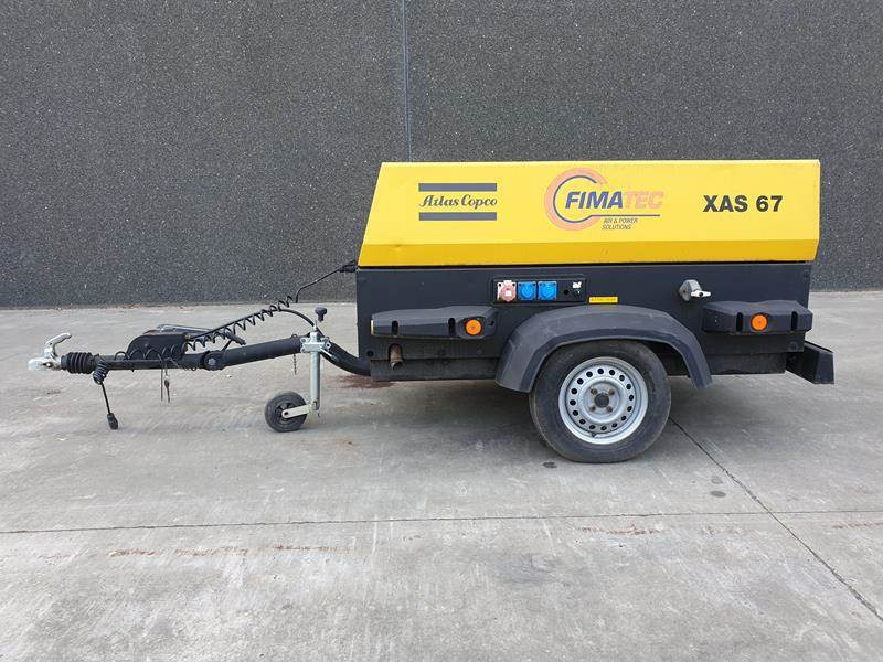 Atlas-Copco XAS 67 DD - G - Máy nén khí: hình 1 Atlas-Copco XAS 67 DD - G - Máy nén khí: hình 1