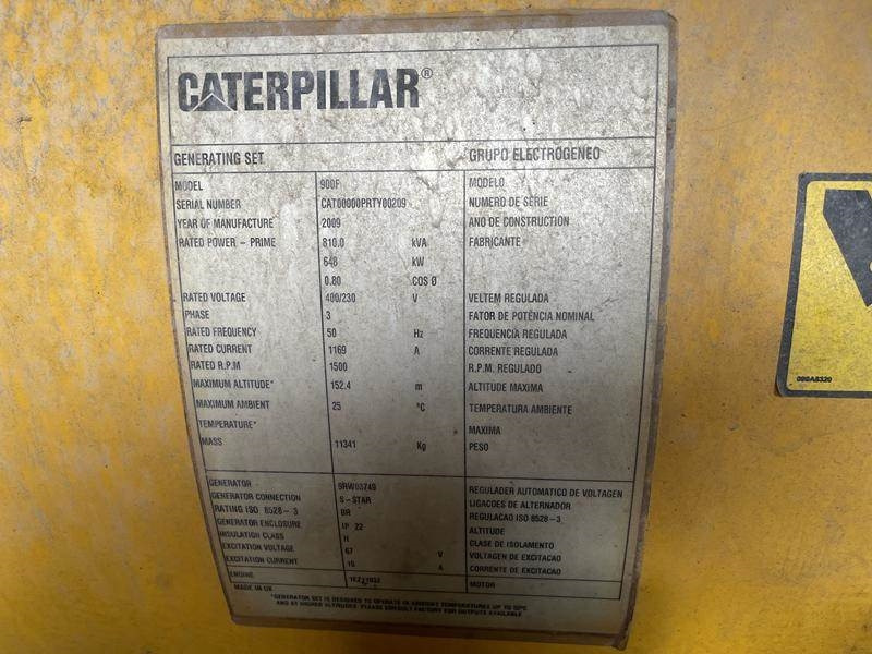 Cat 900 F - Bộ phát điện: hình 5 Cat 900 F - Bộ phát điện: hình 5