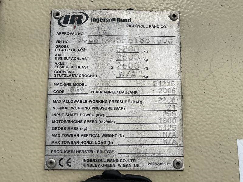 Máy nén khí Ingersoll Rand 21 / 215 - N: hình 9