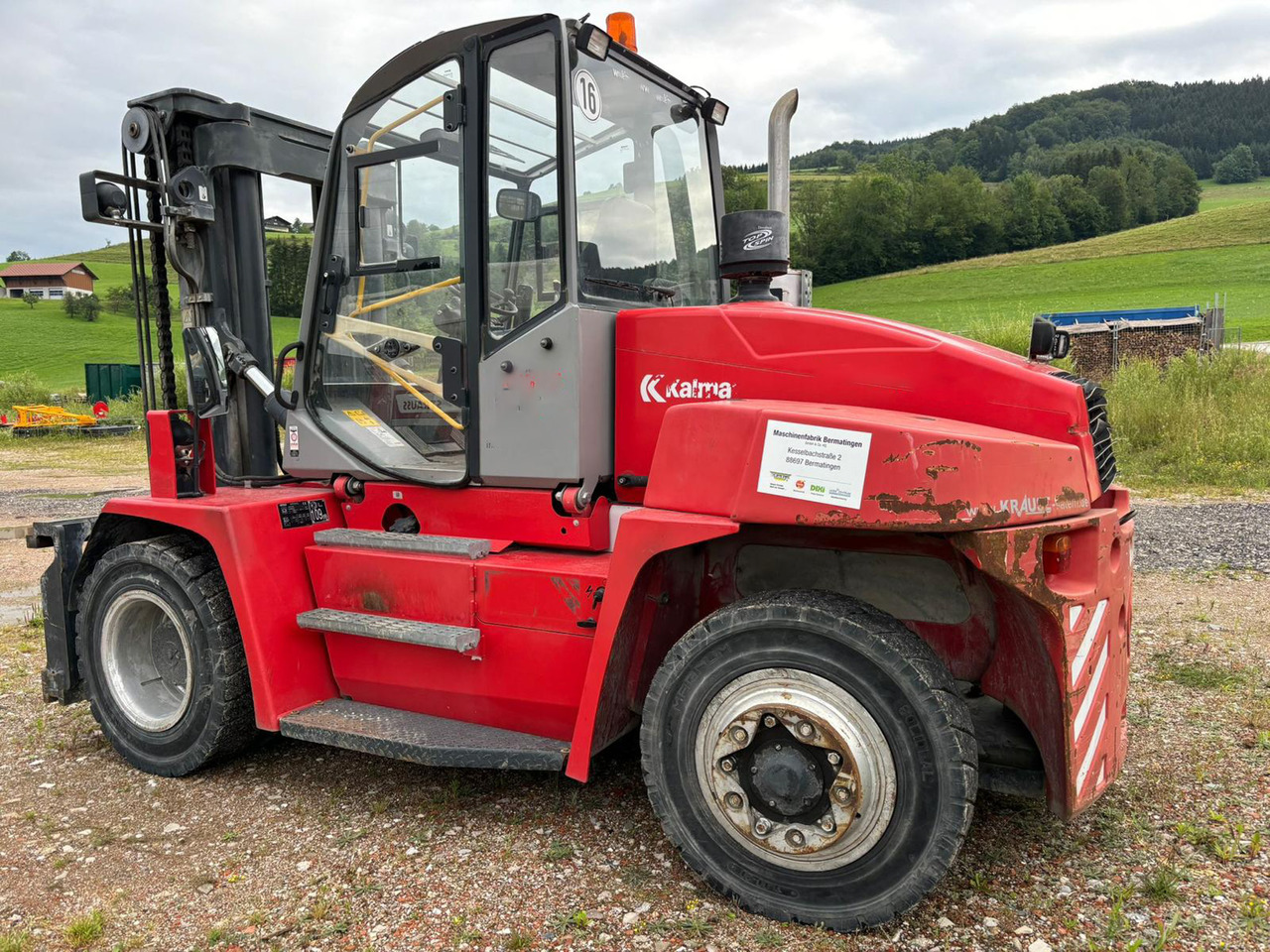 Kalmar DCE 100-6 - Xe nâng diesel: hình 3 Kalmar DCE 100-6 - Xe nâng diesel: hình 3