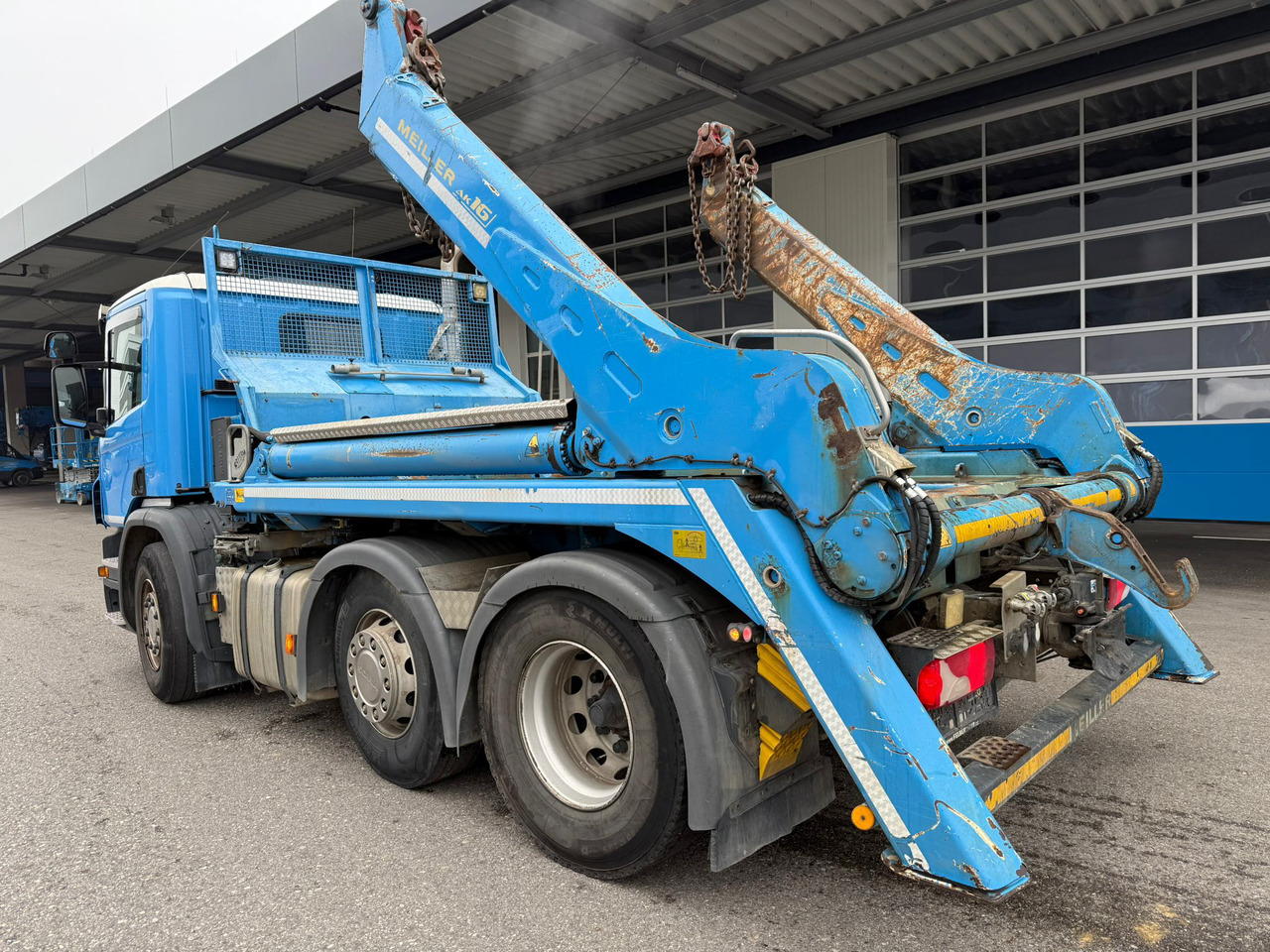 SCANIA P450 6x2 + AK16N TC - Xe tải chở thùng nhỏ: hình 3 SCANIA P450 6x2 + AK16N TC - Xe tải chở thùng nhỏ: hình 3