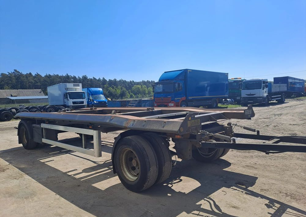 Huffermann Przyczepa Schmitz do hakowca - Rơ moóc thùng chứa: hình 2 Huffermann Przyczepa Schmitz do hakowca - Rơ moóc thùng chứa: hình 2