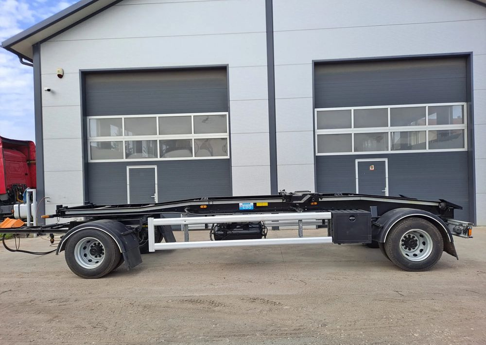 Huffermann Przyczepa do hakowca Huffermann-Moeslein - Rơ moóc thùng chứa: hình 2 Huffermann Przyczepa do hakowca Huffermann-Moeslein - Rơ moóc thùng chứa: hình 2