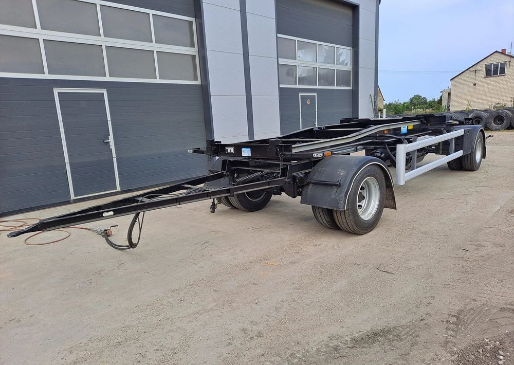 Huffermann Przyczepa do hakowca Huffermann-Moeslein - Rơ moóc thùng chứa: hình 3 Huffermann Przyczepa do hakowca Huffermann-Moeslein - Rơ moóc thùng chứa: hình 3