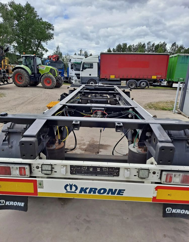 Krone Przyczepa Krone - Xe chở container/ Rơ moóc hoán đổi thân: hình 1 Krone Przyczepa Krone - Xe chở container/ Rơ moóc hoán đổi thân: hình 1