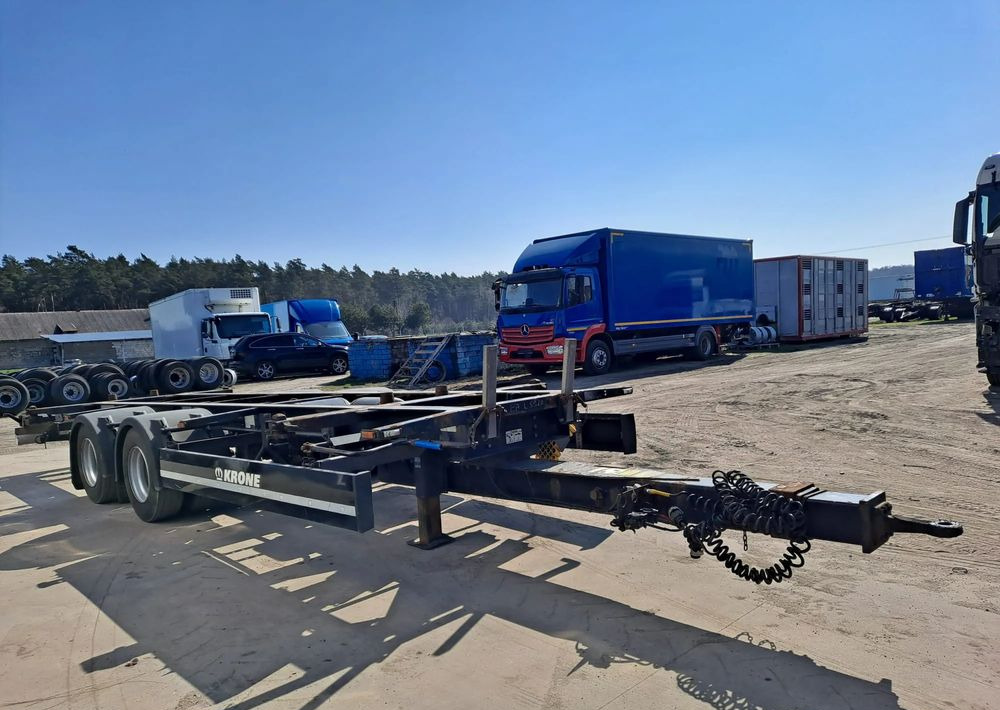 Krone Przyczepa Tandem - Xe chở container/ Rơ moóc hoán đổi thân: hình 3 Krone Przyczepa Tandem - Xe chở container/ Rơ moóc hoán đổi thân: hình 3