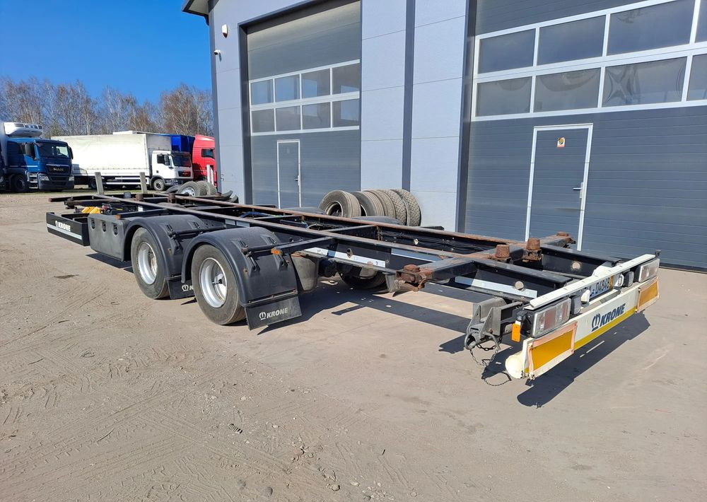 Krone Przyczepa Tandem - Xe chở container/ Rơ moóc hoán đổi thân: hình 1 Krone Przyczepa Tandem - Xe chở container/ Rơ moóc hoán đổi thân: hình 1