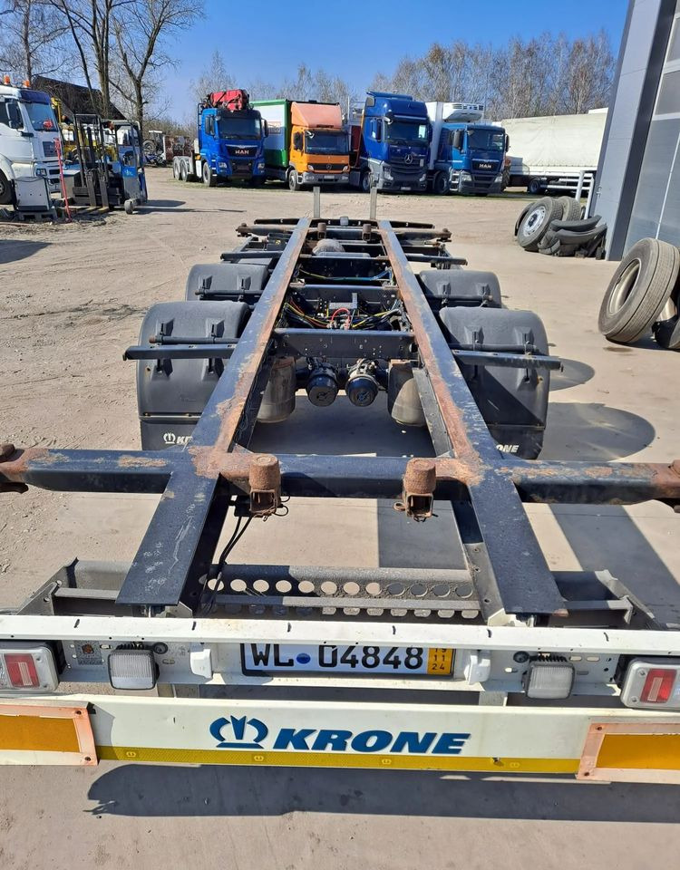 Krone Przyczepa Tandem - Xe chở container/ Rơ moóc hoán đổi thân: hình 2 Krone Przyczepa Tandem - Xe chở container/ Rơ moóc hoán đổi thân: hình 2