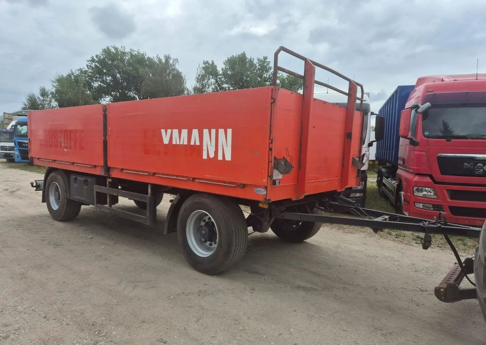 Krone Przyczepa budowlanka marka Gellhau - Rơ moóc thùng lửng/ Phẳng: hình 2 Krone Przyczepa budowlanka marka Gellhau - Rơ moóc thùng lửng/ Phẳng: hình 2