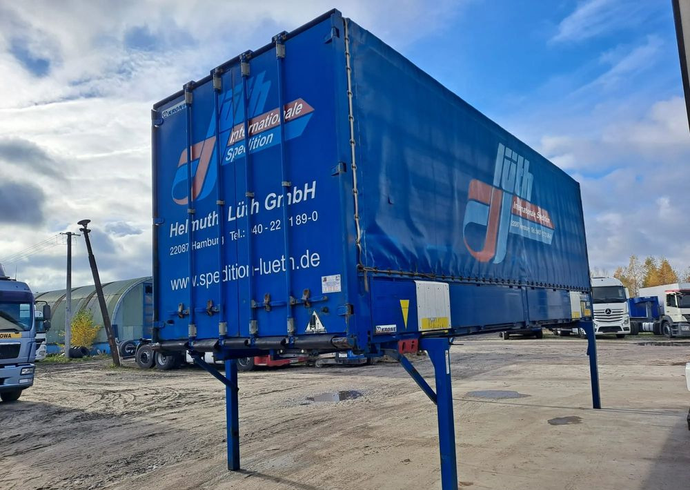 Krone Zabudowa BDF 7,45 18 palet Faktura VAT - Rèm bên hoán đổi thân: hình 2 Krone Zabudowa BDF 7,45 18 palet Faktura VAT - Rèm bên hoán đổi thân: hình 2