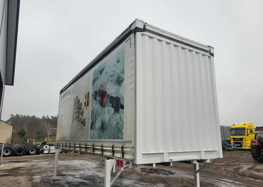 Krone Zabudowa BDF Krone 7,45m - Rèm bên hoán đổi thân: hình 1 Krone Zabudowa BDF Krone 7,45m - Rèm bên hoán đổi thân: hình 1