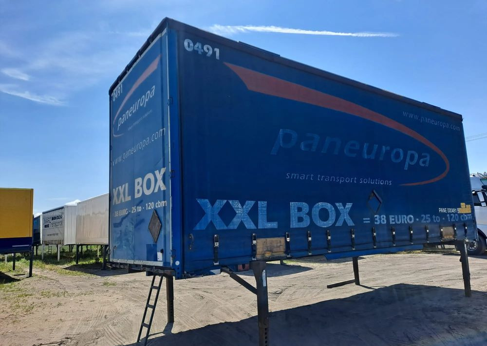 Krone Zabudowa Jumbo Firana BDF 7.70 m - Rèm bên hoán đổi thân: hình 2 Krone Zabudowa Jumbo Firana BDF 7.70 m - Rèm bên hoán đổi thân: hình 2