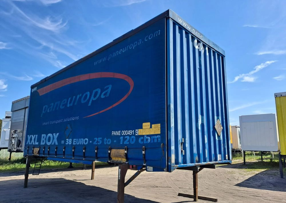 Krone Zabudowa Jumbo Firana BDF 7.70 m - Rèm bên hoán đổi thân: hình 4 Krone Zabudowa Jumbo Firana BDF 7.70 m - Rèm bên hoán đổi thân: hình 4