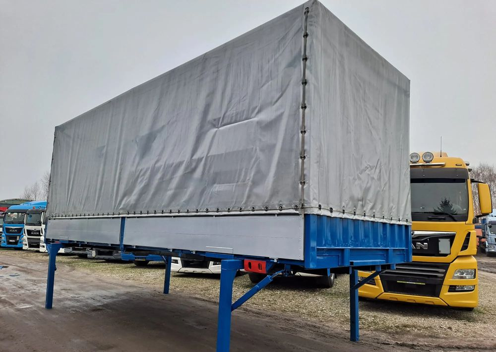 Rèm bên hoán đổi thân Krone Zabudowa Krone BDF 7,45m 18 palet: hình 1