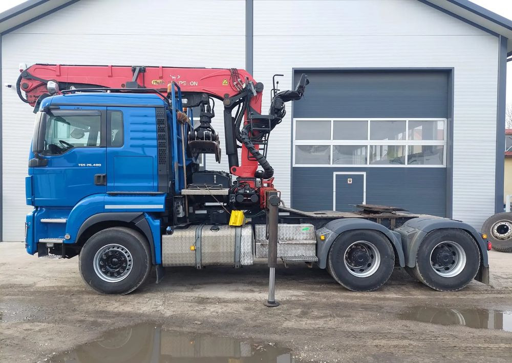 MAN TGS 26-480 6x4 do drewna PALFINGER Epsilon S 270L83 - Máy móc khác: hình 2 MAN TGS 26-480 6x4 do drewna PALFINGER Epsilon S 270L83 - Máy móc khác: hình 2