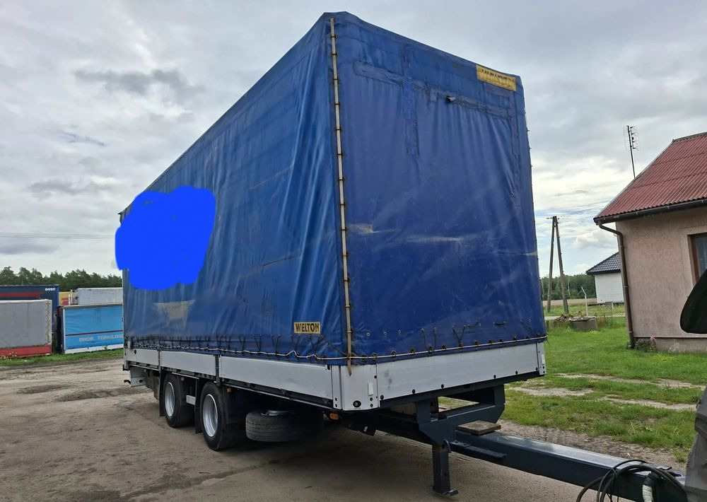Wielton Tandem 20 palet przyczepa - Rơ moóc mui bạt: hình 2 Wielton Tandem 20 palet przyczepa - Rơ moóc mui bạt: hình 2