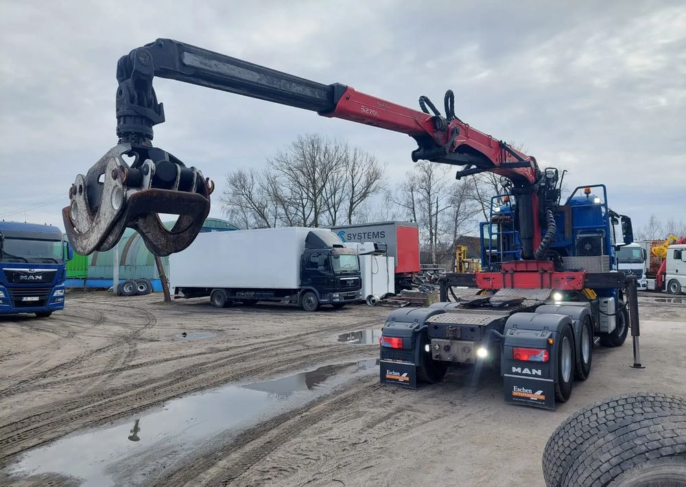 MAN TGS 26-480 6x4 do drewna PALFINGER Epsilon S 270L83 - Xe đầu kéo: hình 1 MAN TGS 26-480 6x4 do drewna PALFINGER Epsilon S 270L83 - Xe đầu kéo: hình 1