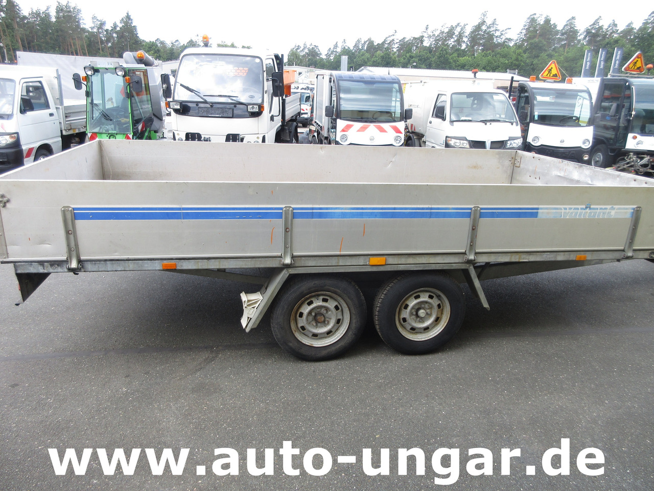 Buhl Variant 2000 Anhänger Pritsche Hochlader 2.000kg Alubordwände - Rơ moóc thùng lửng/ Phẳng: hình 2 Buhl Variant 2000 Anhänger Pritsche Hochlader 2.000kg Alubordwände - Rơ moóc thùng lửng/ Phẳng: hình 2