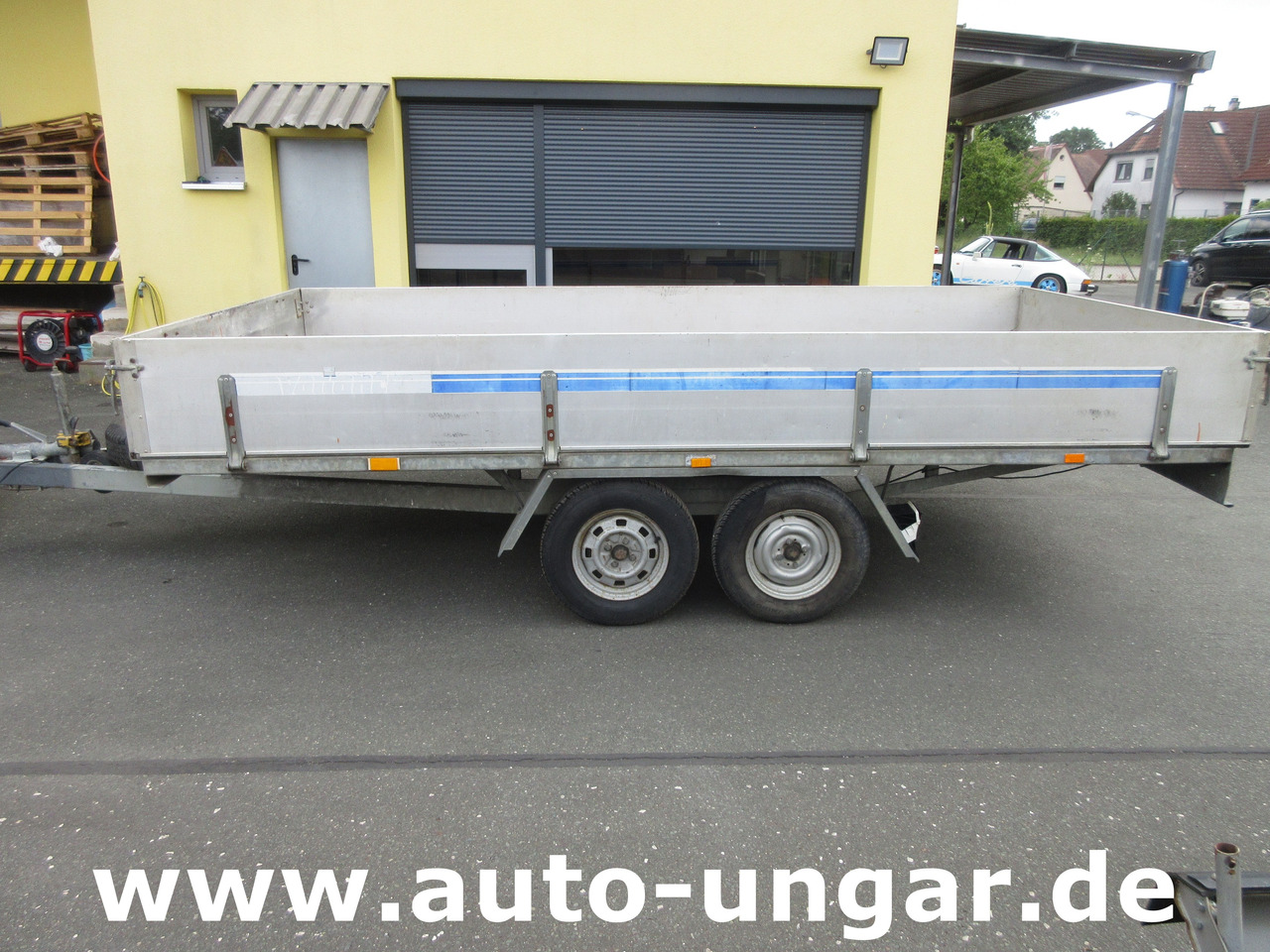 Buhl Variant 2000 Anhänger Pritsche Hochlader 2.000kg Alubordwände - Rơ moóc thùng lửng/ Phẳng: hình 5 Buhl Variant 2000 Anhänger Pritsche Hochlader 2.000kg Alubordwände - Rơ moóc thùng lửng/ Phẳng: hình 5