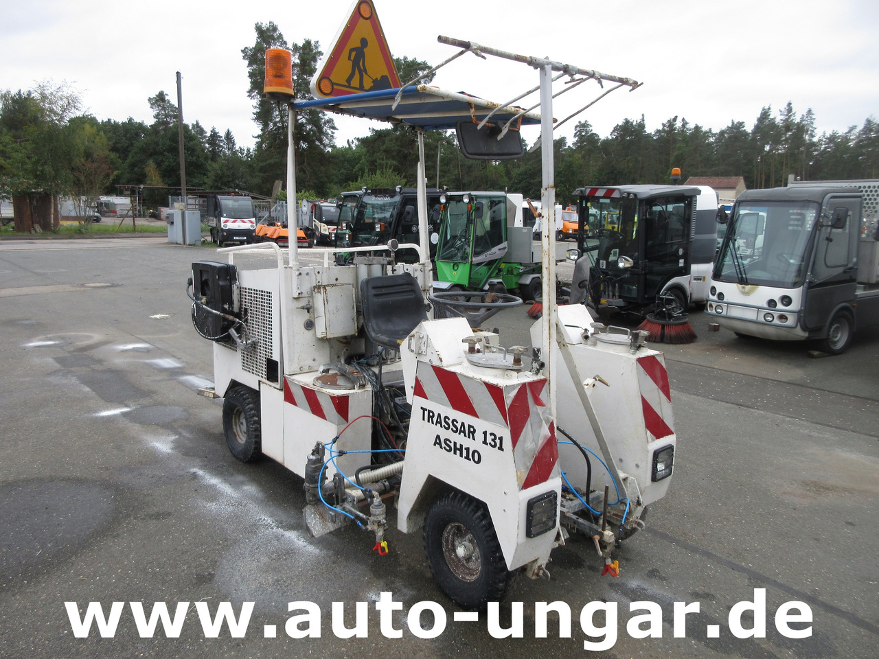 Euroliners Trassar 131 Airless Roadmarking Machine Straßenmarkierung Graco - Máy nhựa đường: hình 1 Euroliners Trassar 131 Airless Roadmarking Machine Straßenmarkierung Graco - Máy nhựa đường: hình 1