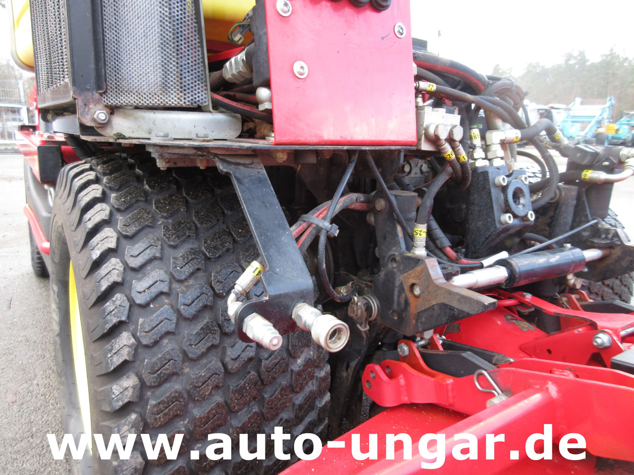 Máy cày đa dụng Gianni Ferrari Turbo 4 T Cruiser Großflächenmäher 4x4 mit Hochentleerung Bj. 2015: hình 26