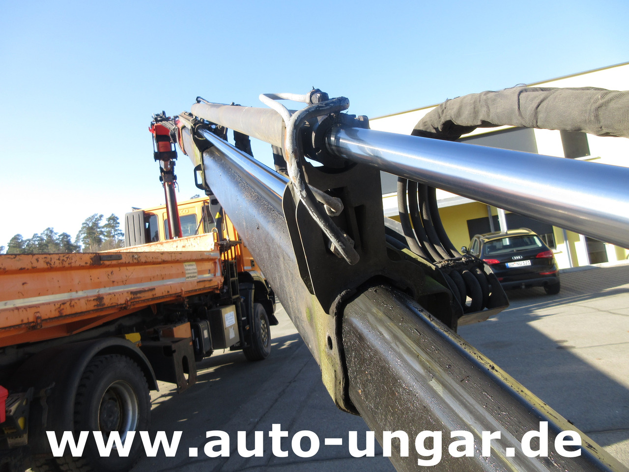 Xe ben, Xe cẩu tự hành IVECO Trakker 360 Kipper Allrad 4x4 Kran Palfinger PK 9002 Kommunalhydraulik Winterdienst Euro 5: hình 6