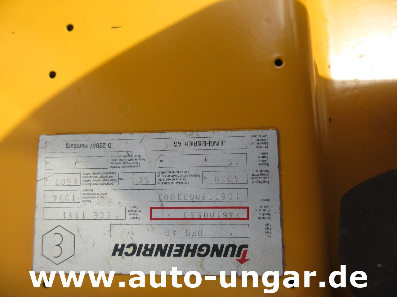 Xe nâng diesel JUNGHEINRICH DFG 40 Diesel Gabelstapler 4.000kg Freihub Steinbock Yale Still Boss: hình 15