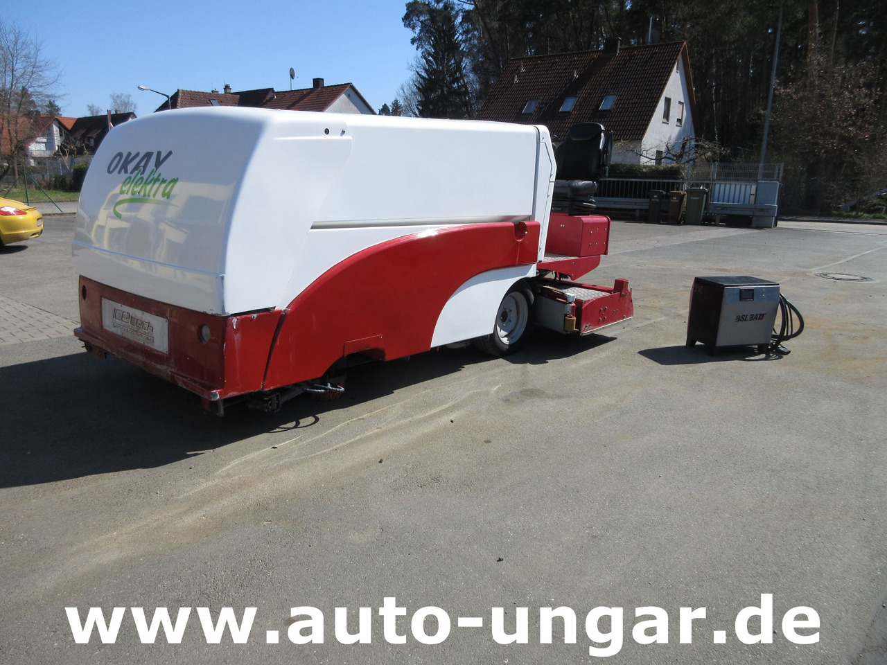 OKAY 3500 Elektra 80V IceResurfacer Elektro Eisbearbeitungsmaschine Zamboni - Xe tải tiện ích điện: hình 1 OKAY 3500 Elektra 80V IceResurfacer Elektro Eisbearbeitungsmaschine Zamboni - Xe tải tiện ích điện: hình 1