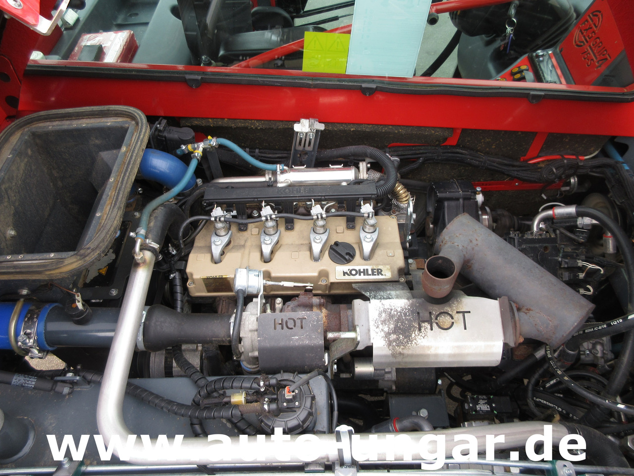 Dàn băm cỏ cần cẩu Sauerburger Grip 4 - 75 Standard Hangschlepper Bergtraktot Aebi TT Reform Metrac: hình 19