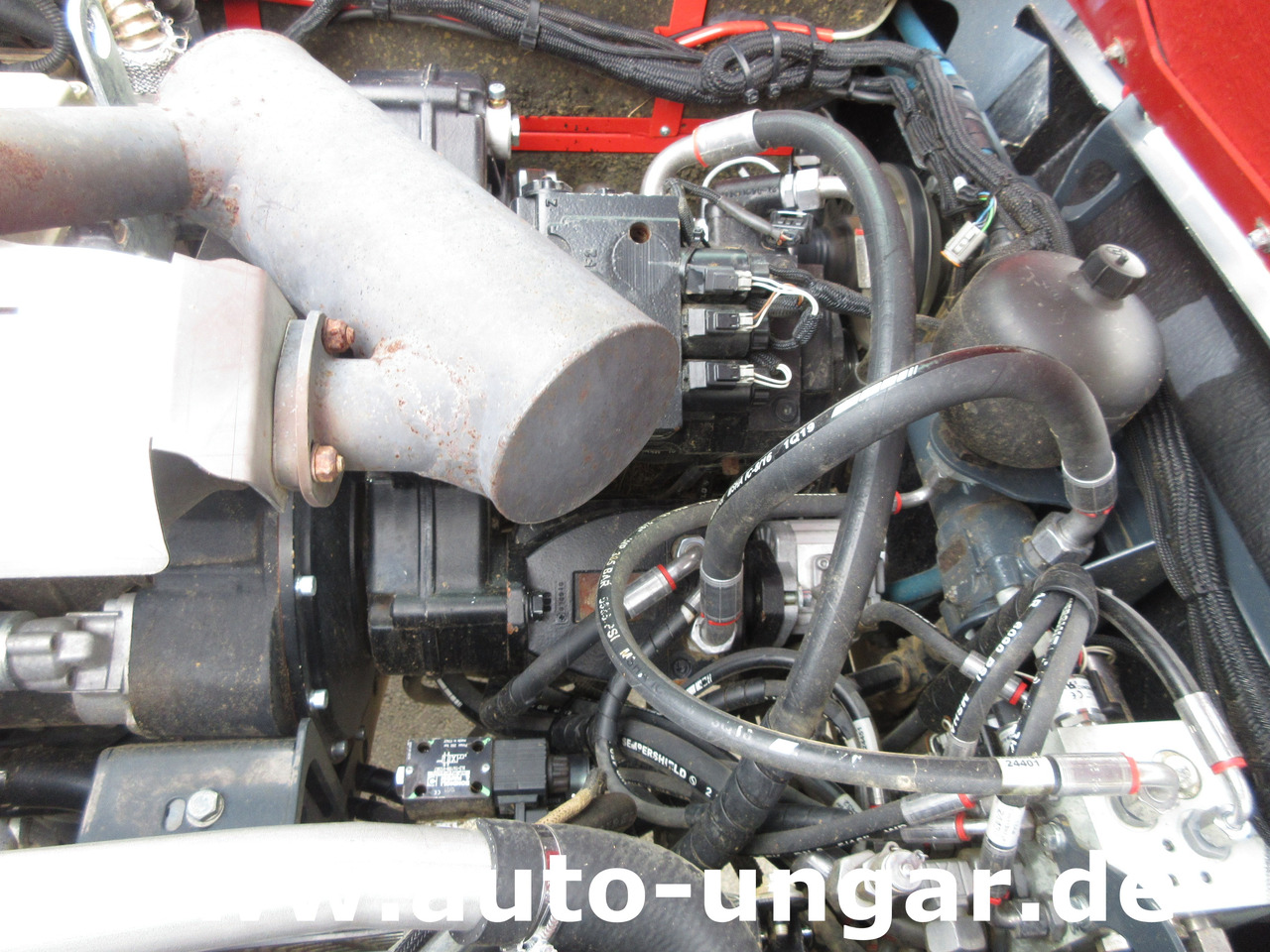 Dàn băm cỏ cần cẩu Sauerburger Grip 4 - 75 Standard Hangschlepper Bergtraktot Aebi TT Reform Metrac: hình 20